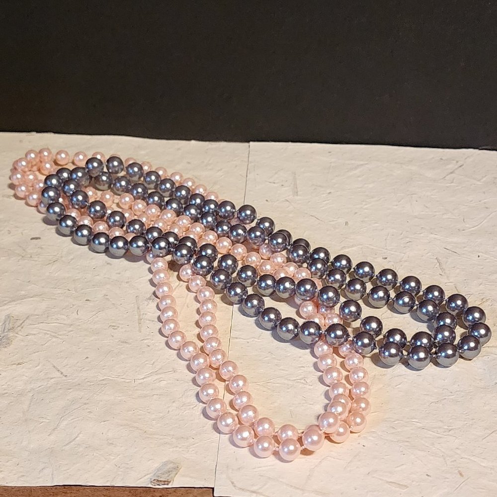 Faux Pearl Necklaces